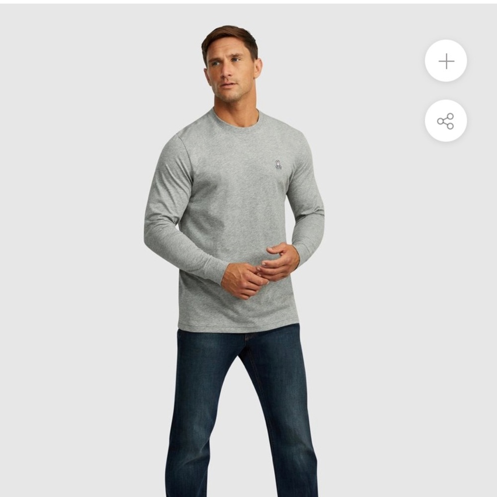 Psycho Bunny, soft long sleeve shirt